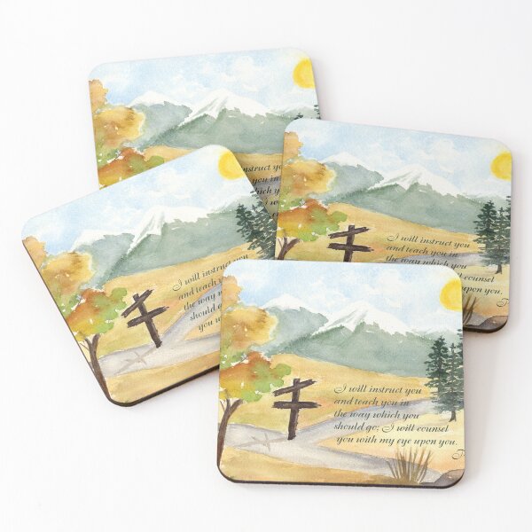 Item preview, Heavenly Guidance -  Psalm 32:8 designed and sold by Diane Hall Watercolors.