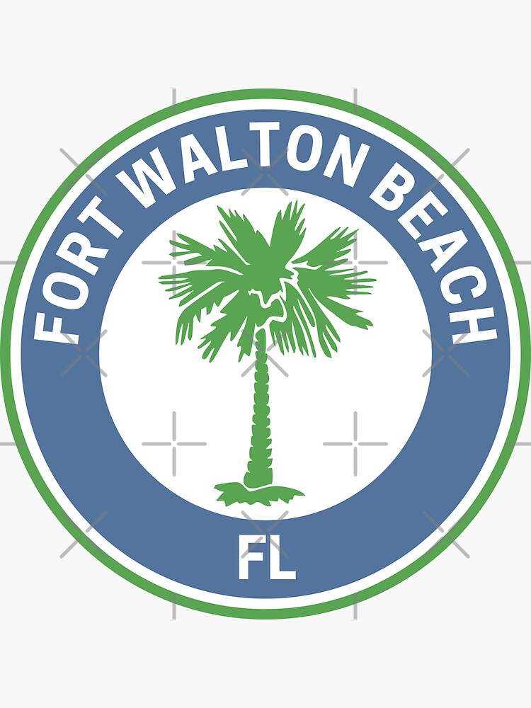 "Vintage Fort Walton Beach Florida" Sticker for Sale by fearcity