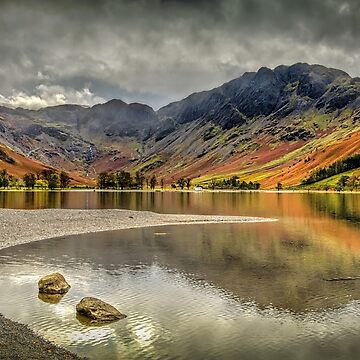 Artwork thumbnail, Buttermere Rocks by Nethycurl