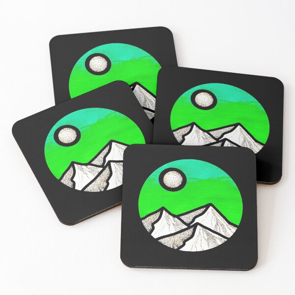 Item preview, Mountains and the moon designed and sold by EarthlingAria.