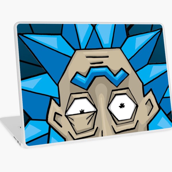 Crystal Rick Laptop Skin