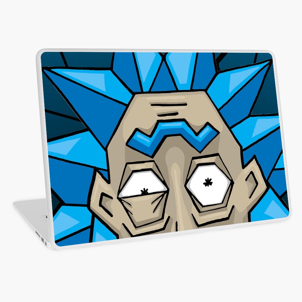 Crystal Rick Laptop Skin