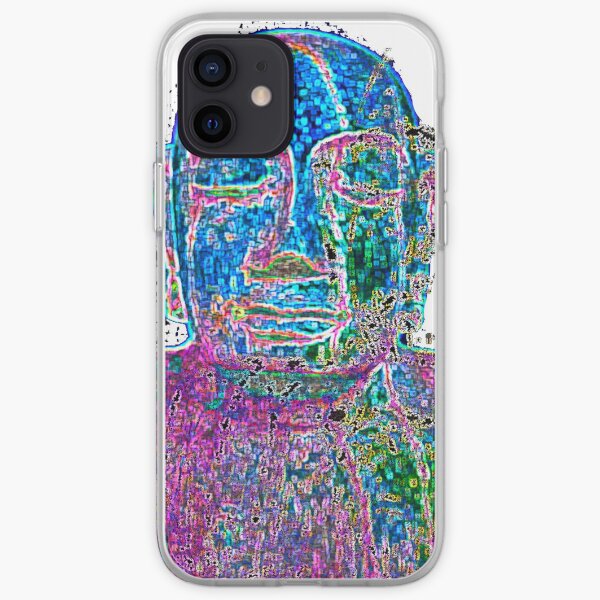 Neon Budha iPhone Soft Case