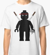 Ninja Minifig / TMNT Foot Soldier Classic T-Shirt