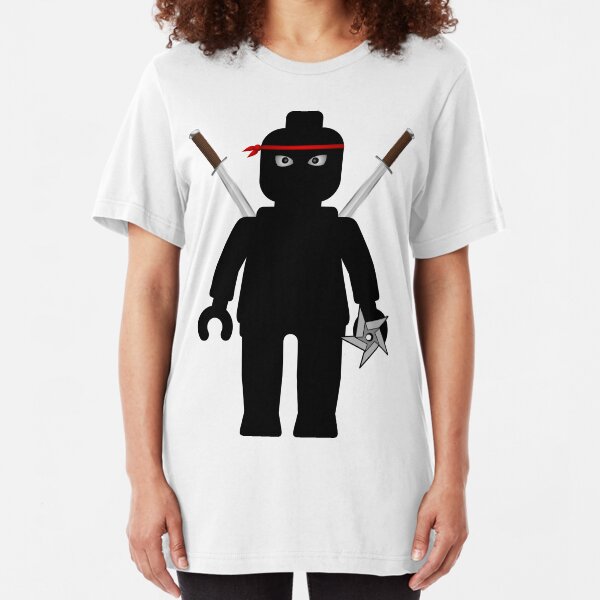 Ninja Minifig / TMNT Foot Soldier Slim Fit T-Shirt