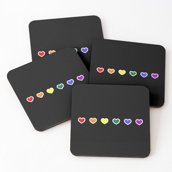 Item preview, Pride Rainbow Heart lgbtq gay lesbian trans designed and sold by House Sparrow.
