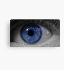 Blue Eyes Canvas Print