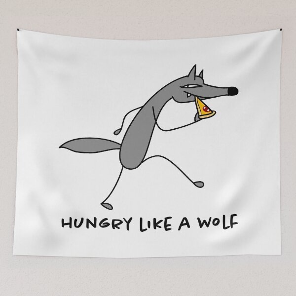 Item preview, Hungry like a wolf designed and sold by spontania.