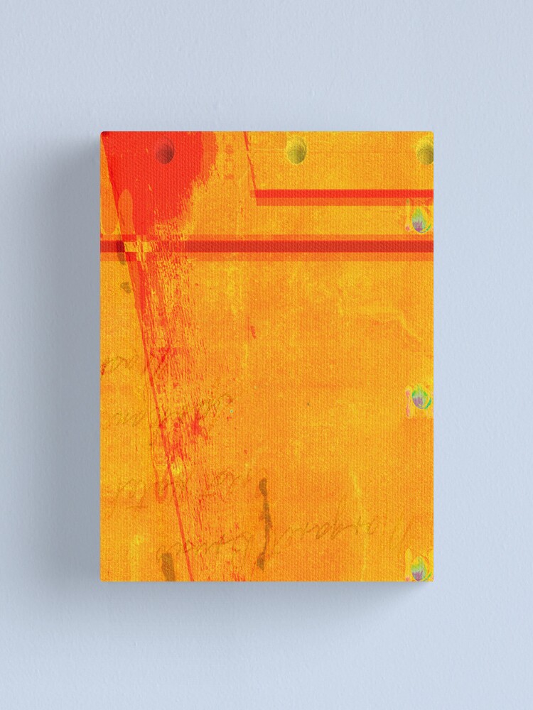 Thumbnail 1 of 3, Canvas Print, Old Floors Abstract designed and sold by Fara.