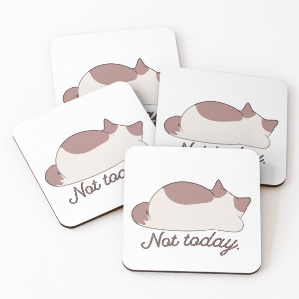 Item preview, Not Today Cat designed and sold by KadyIllustrates.
