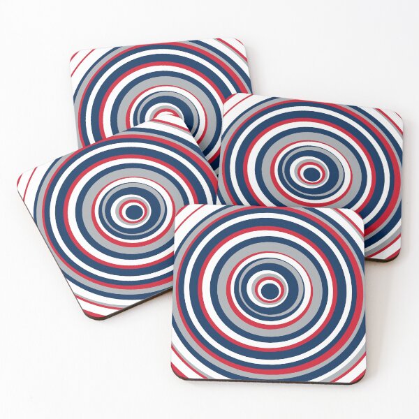 Item preview, Copy of Team Series - Blue Jackets - Circles! designed and sold by Eye on the Blueline.