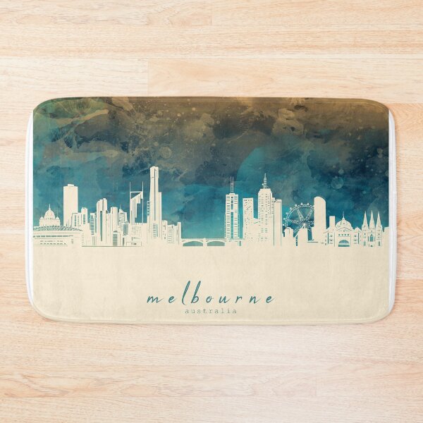 Item preview, melbourne skyline designed and sold by BekimART2.