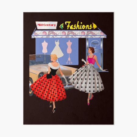 アート・デザイン・音楽 1950s Fashion Print il_1080xN.753212597_j09g.jpg