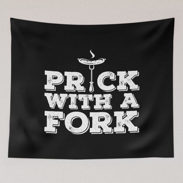 Item preview, Prick With A Fork Funny BBQ Lover designed and sold by casestees.