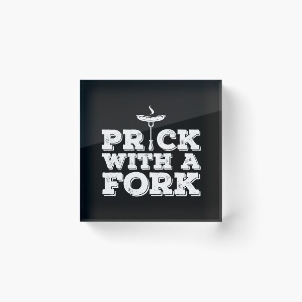 Item preview, Prick With A Fork Funny BBQ Lover designed and sold by casestees.