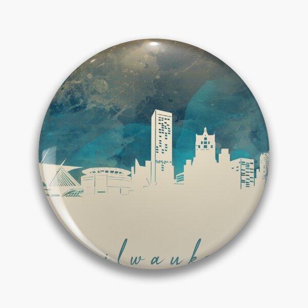 Item preview, milwaukee skyline designed and sold by BekimART2.