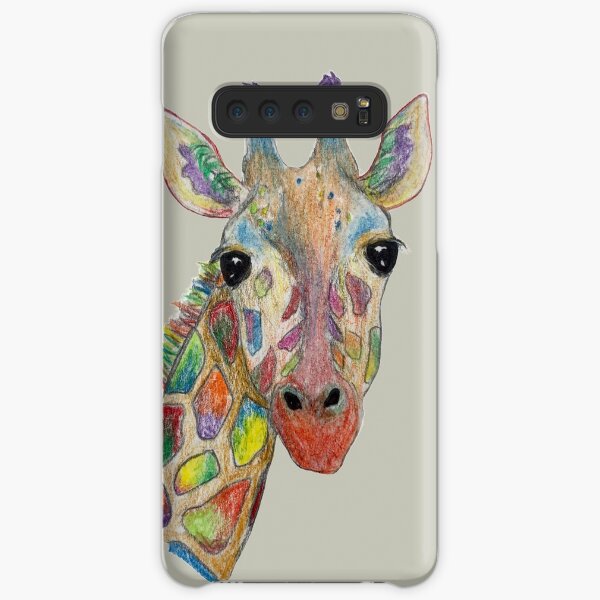 rainbow giraffe Samsung Galaxy Snap Case