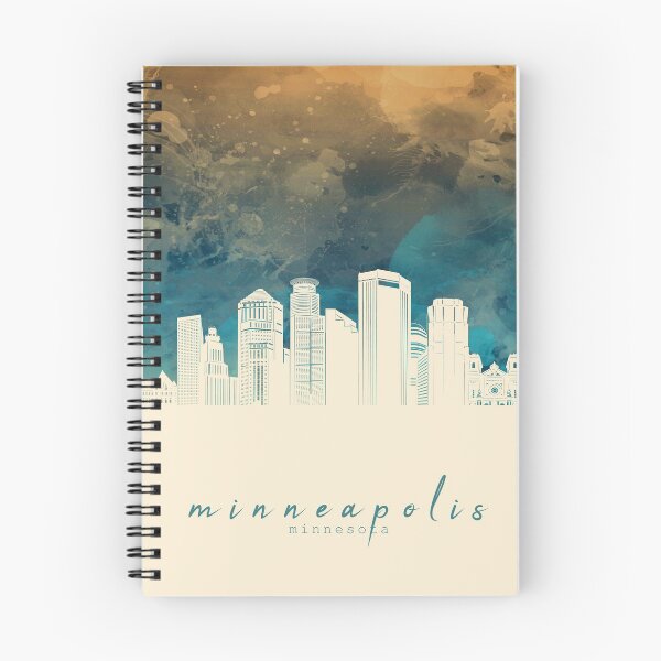 Artikelvorschau, Minneapolis Skyline entworfen und verkauft von BekimART2.