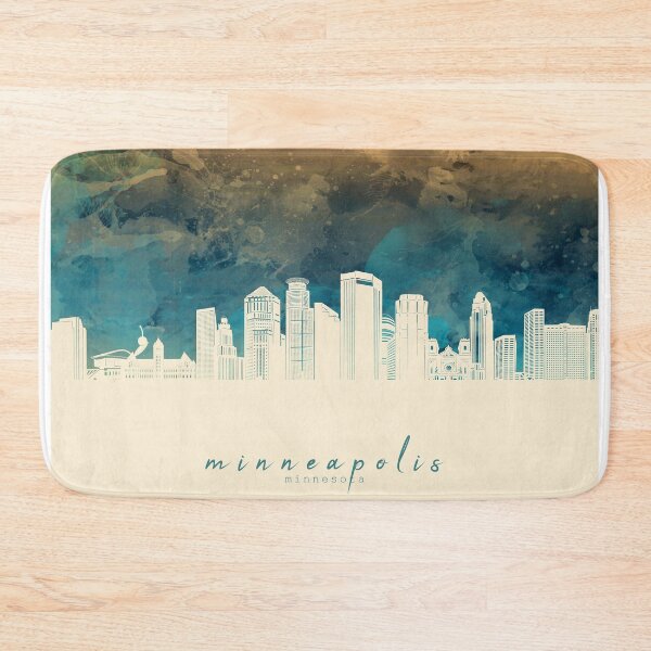 Item preview, minneapolis skyline designed and sold by BekimART2.