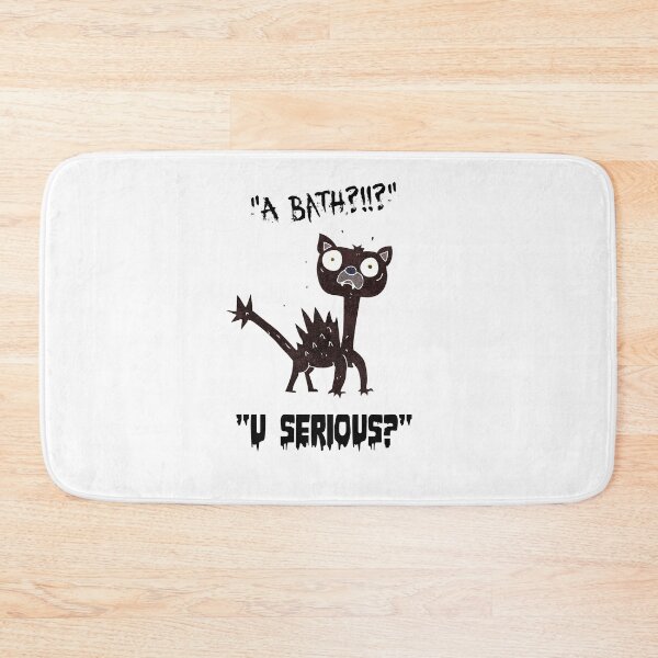Item preview, Cat resists having a bath designed and sold by WildCreation.