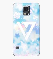 Pastel Floral Seventeen Kpop iPhone and Samsung Case Case/Skin for Samsung Galaxy