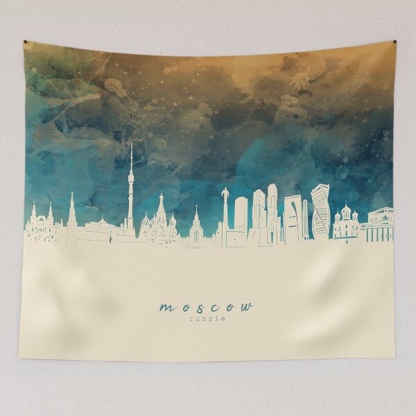 Item preview, moscow skyline designed and sold by BekimART2.