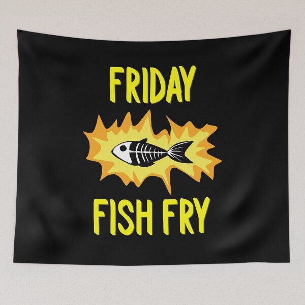 Item preview, Friday Fish Fry  designed and sold by InkMeister.