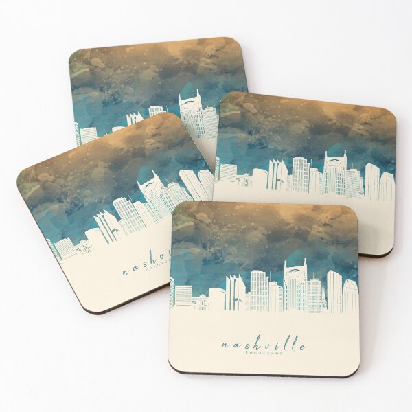 Item preview, nashville skyline designed and sold by BekimART2.