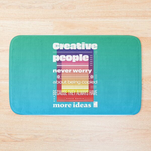 Item preview, Creative people never worry about being copied because they always have more ideas designed and sold by quotesonposters.