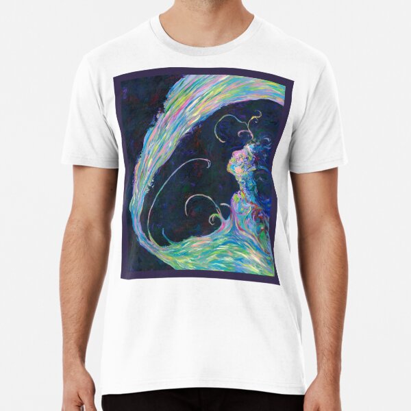 Becoming, Abstract Portrait Art by Courtney Hatcher Premium T-Shirt