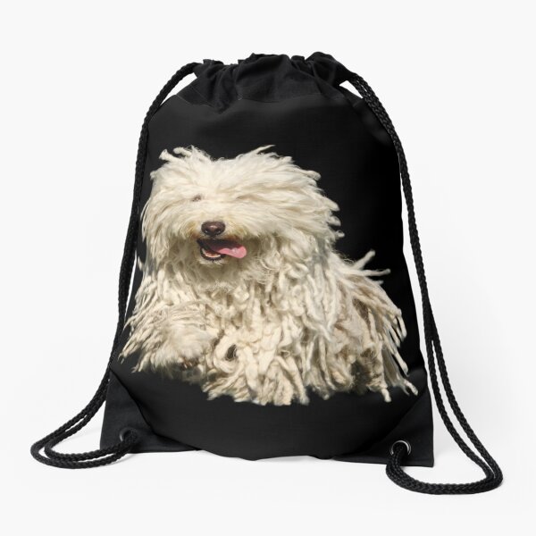 running Puli Drawstring Bag
