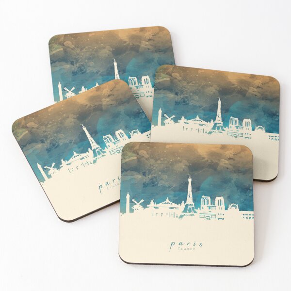 Item preview, paris skyline designed and sold by BekimART2.