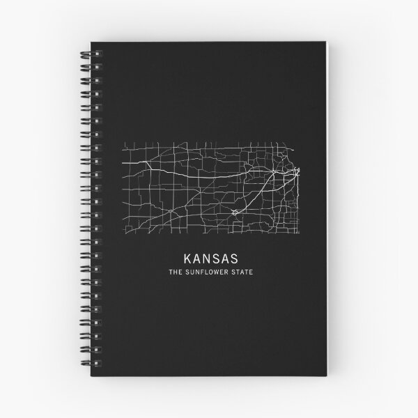 Item preview, Kansas State Road Map designed and sold by clarkstpress.
