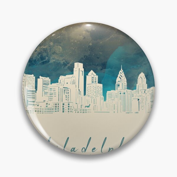 Item preview, philadelphia skyline designed and sold by BekimART2.