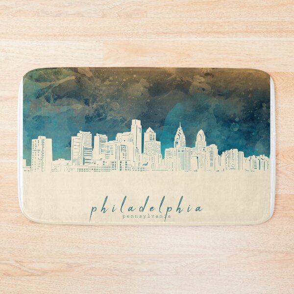 Item preview, philadelphia skyline designed and sold by BekimART2.