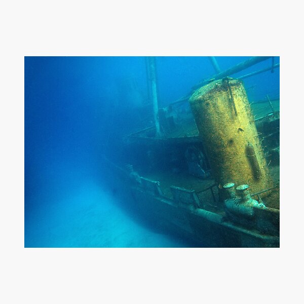 Kittiwake Wreck - Artificial Reef Celebrates Its First Birthday Photographic Print