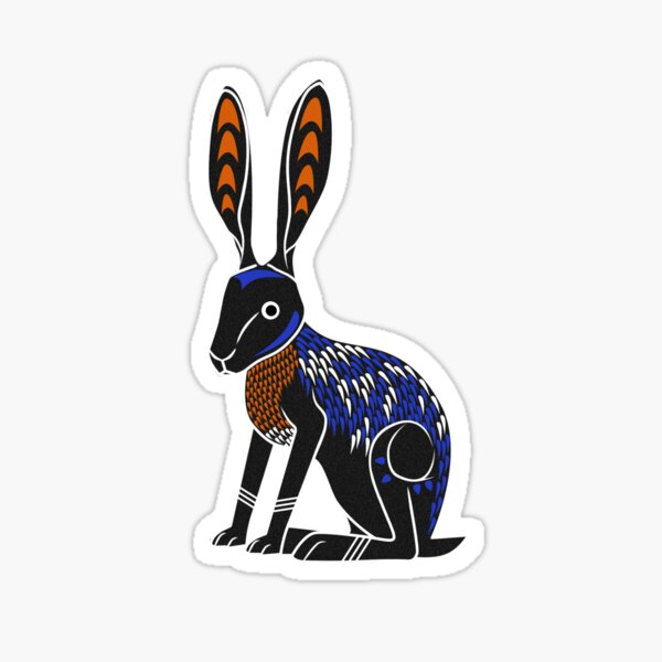 Antelope jackrabbit Sticker