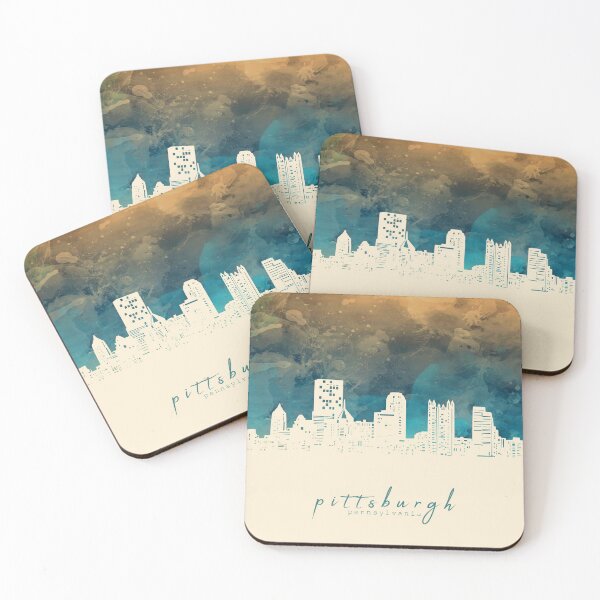 Item preview, pittsburgh skyine designed and sold by BekimART2.