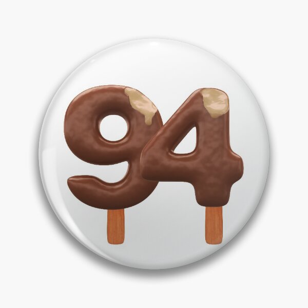 Item preview, 94 Ice Cream Ninenty Four Number 3d Chocolate designed and sold by HelloFromAja.