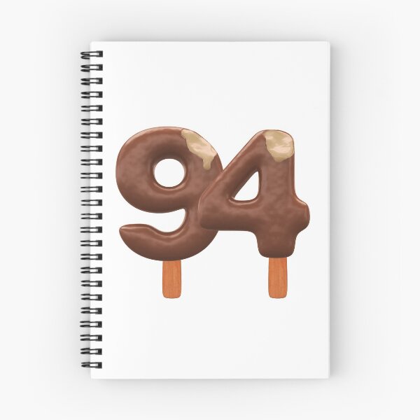 Item preview, 94 Ice Cream Ninenty Four Number 3d Chocolate designed and sold by HelloFromAja.