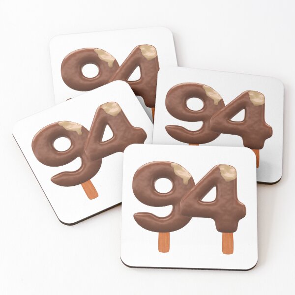 Item preview, 94 Ice Cream Ninenty Four Number 3d Chocolate designed and sold by HelloFromAja.