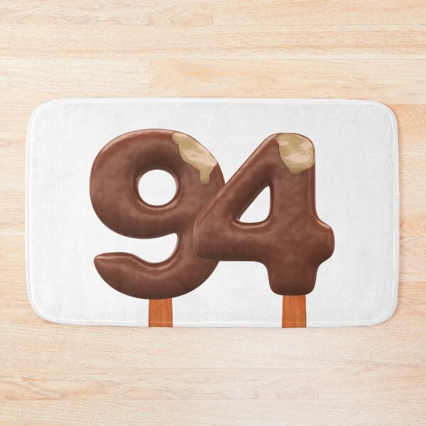 Item preview, 94 Ice Cream Ninenty Four Number 3d Chocolate designed and sold by HelloFromAja.