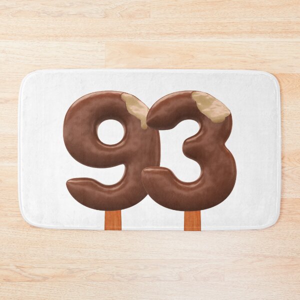 Item preview, 93 Ice Cream Ninenty Three Number 3d Chocolate designed and sold by HelloFromAja.