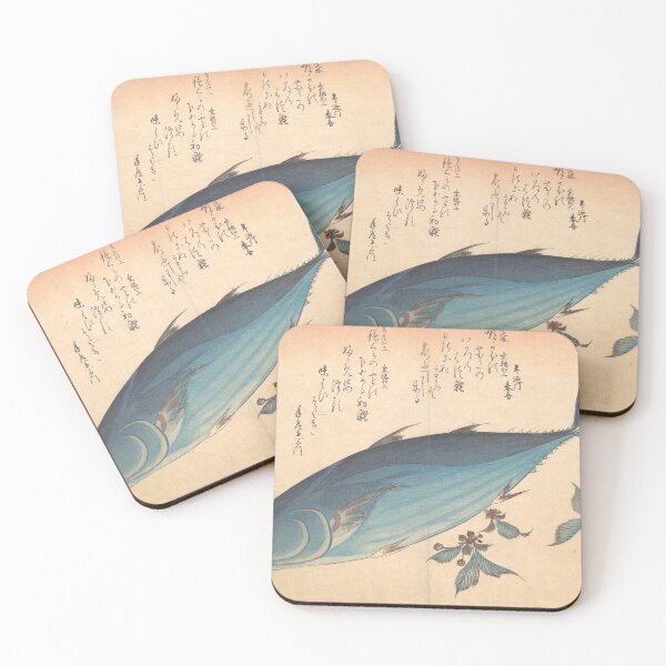 Item preview, Katsuo Fish with Cherry Buds, from the series Uozukushi (Every ... designed and sold by Tizeru.