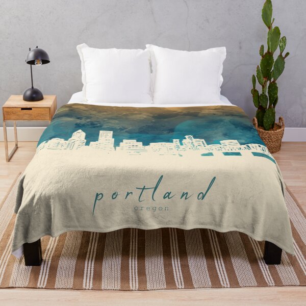 Item preview, portland skyline designed and sold by BekimART2.
