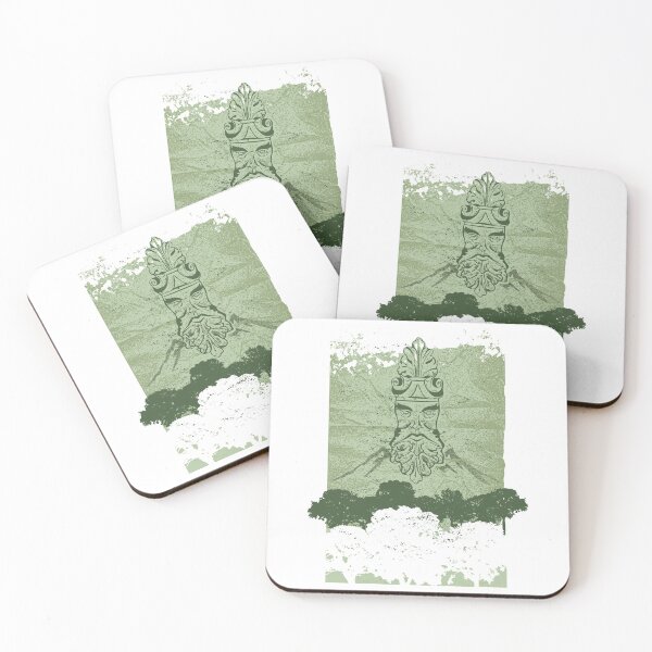 Item preview, Old Man Oak - Crumpled Paper (green) designed and sold by neveronedesign.