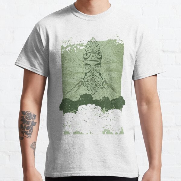 Old Man Oak - Crumpled Paper (green) Classic T-Shirt