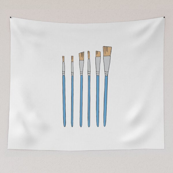 Item preview, Paint Brush Set Illustration designed and sold by murialbezanson.
