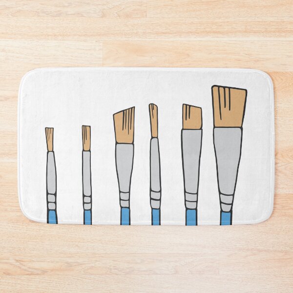 Item preview, Paint Brush Set Illustration designed and sold by murialbezanson.