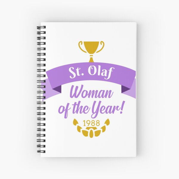 St. Olaf Woman of the Year - Golden Girls Spiral Notebook